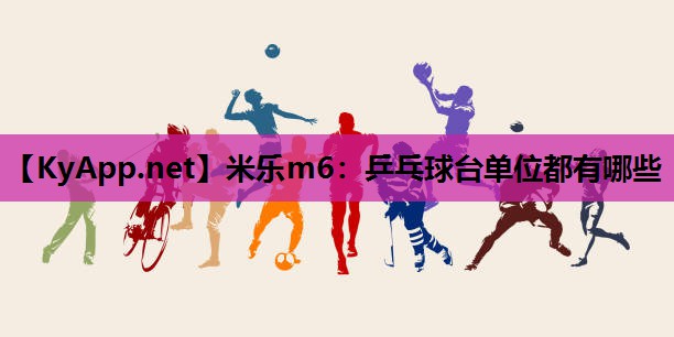 乒乓球台单位都有哪些 乒乓球台单位都有哪些